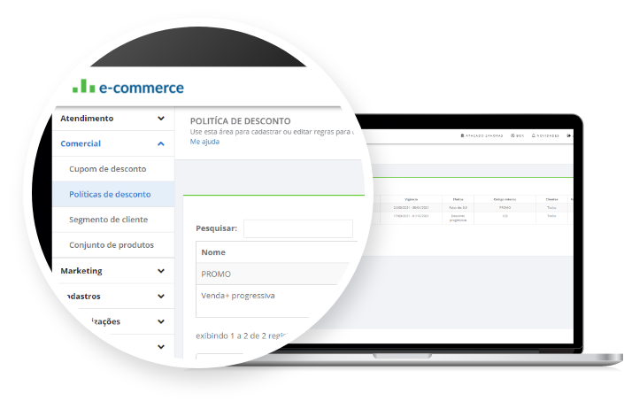 Grupo 1532 políticas de desconto integradas ao WinThor